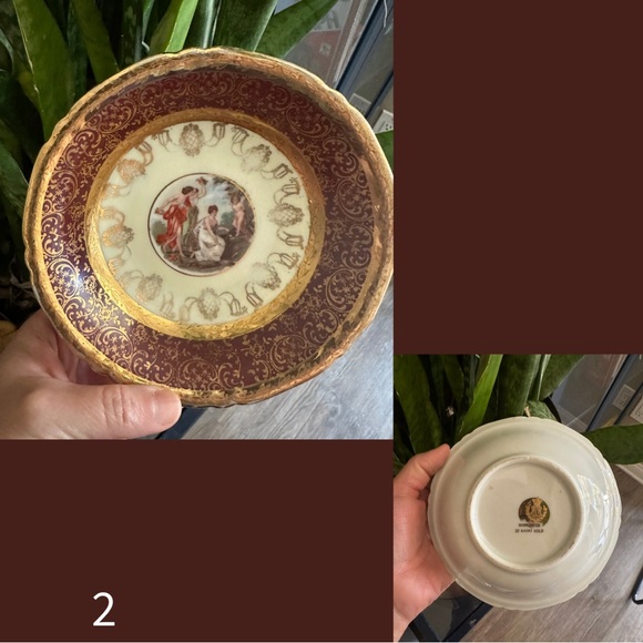 (3) Berry Bowls. Vintage Fine China - Picture 2 of 5